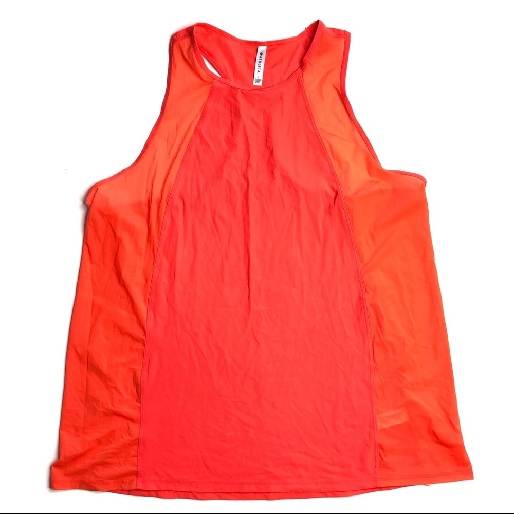 Athleta Ultimate Hybrid Tank Orange